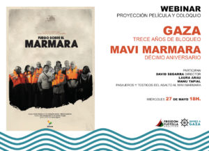 Carte para décimo aniversario del ataque al Mavi Marmara